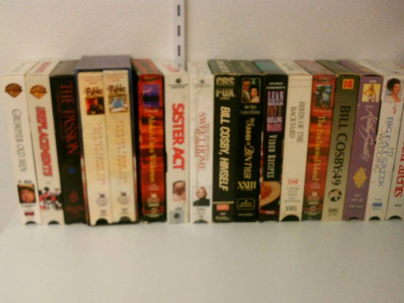 lot 54 image: VHS Tapes, lot of 17