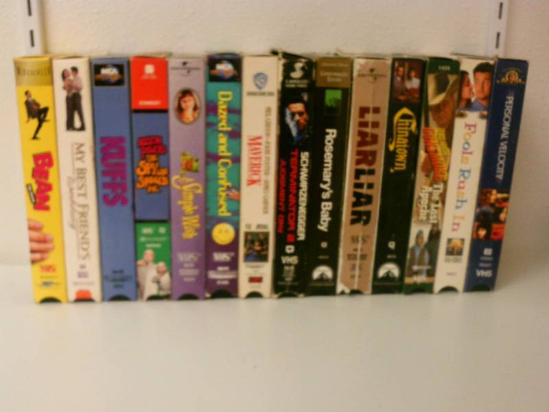 lot 58 image: VHS lot of 14 -titles include Austin Power
