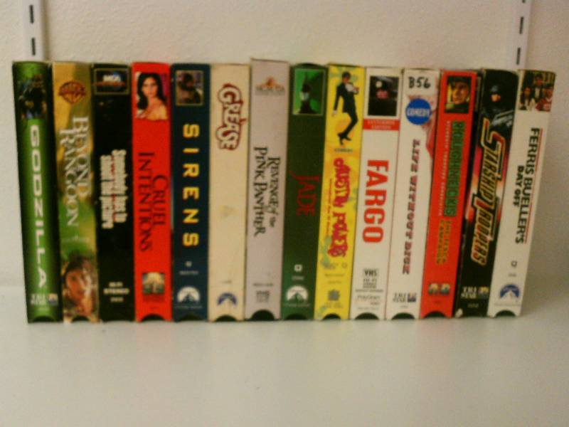 lot 59 image: VHS lot of 14 -titles include Fargo