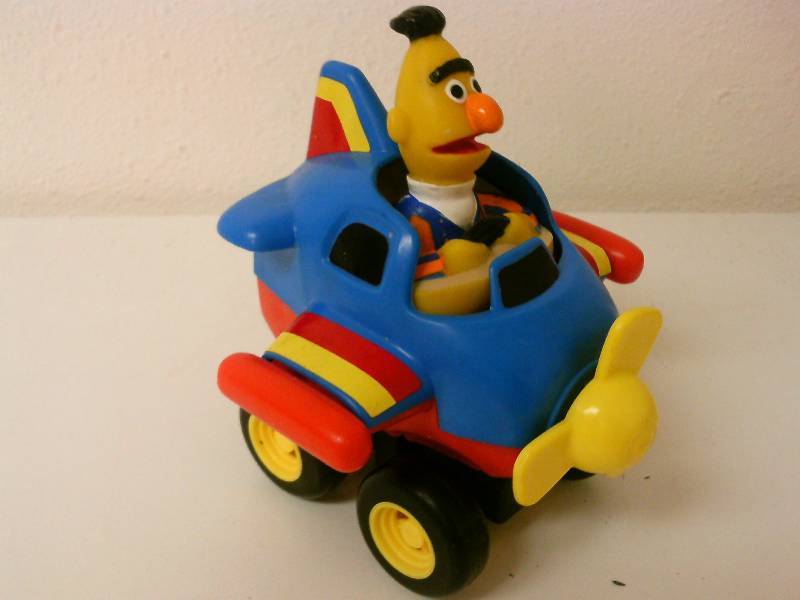 lot 76 image: Sesame Street Bert in Toy AirplaneCar (7)