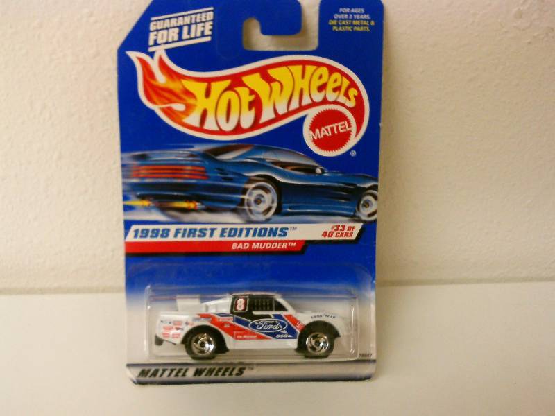 lot 90 image: Hot Wheels Model Bad Mudder Scale 164