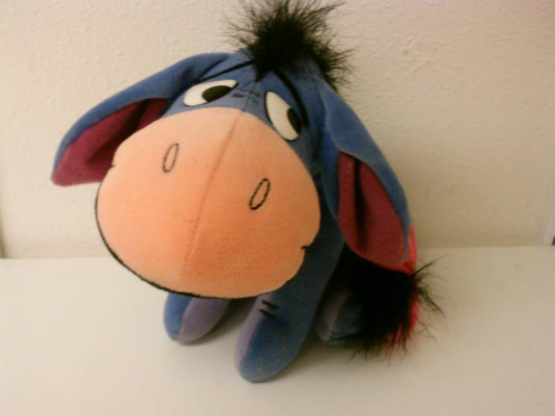 lot 95 image: Eeyore Plush Mattel, Disneys Winnie the Pooh