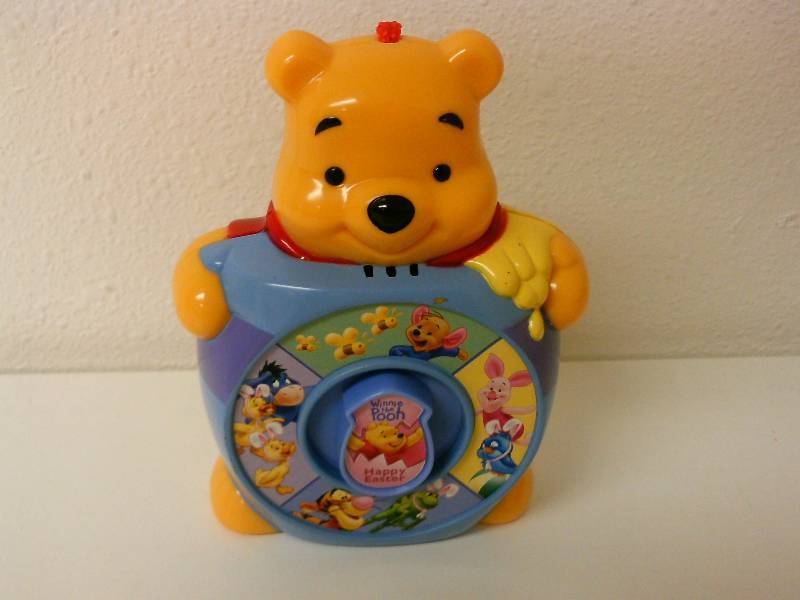 lot 97 image: Mattel mini Winnie the Pooh See & Say games children
