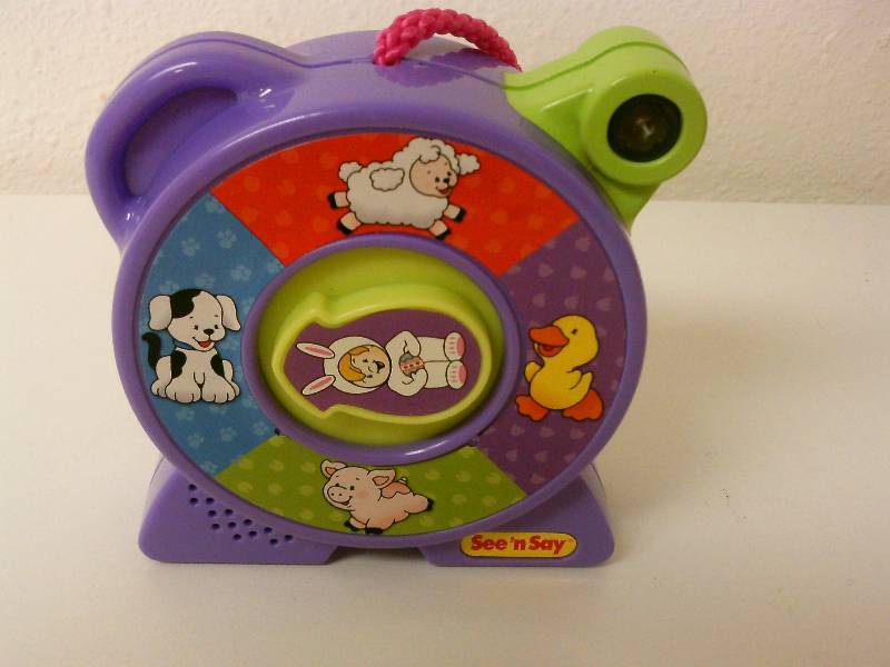 lot 98 image: Mattel mini classic See & Say games children