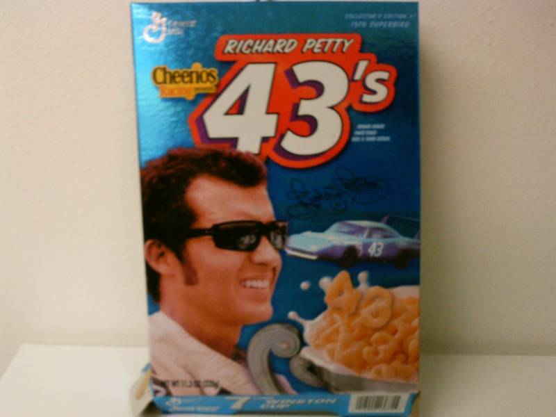 lot 138 image: Richard Petty, Collectible Cereal Box