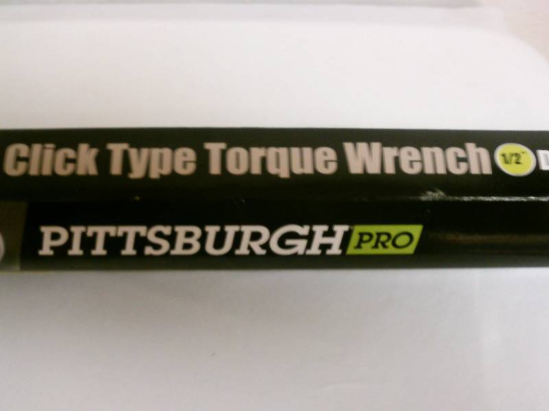 lot 179 image: Pittsburg Pro Reversible Torque Wrench