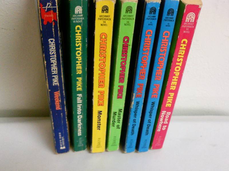 lot 197 image: Small Collection of Christopher Pike books, lot of 7