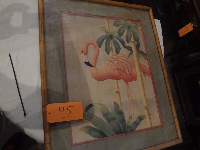 lot 45 image: Shirrell Graves Flamingo