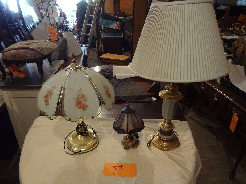 lot 59 image: 3 Lamps
