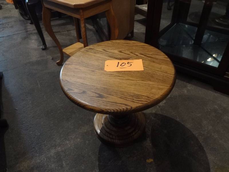 lot 105 image: Low Round Table