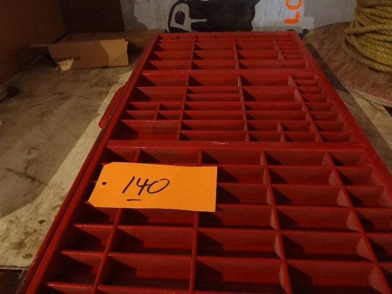 lot 140 image: Red Print Tray