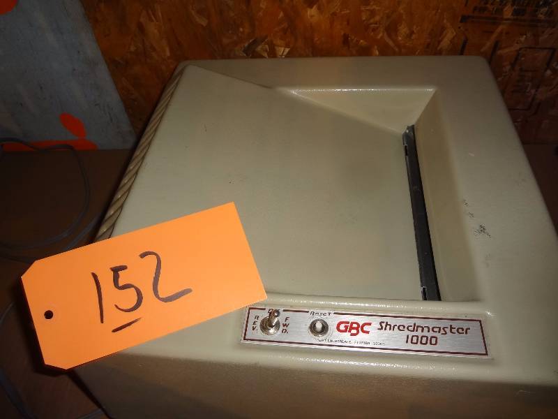 lot 152 image: Shredmaster1000
