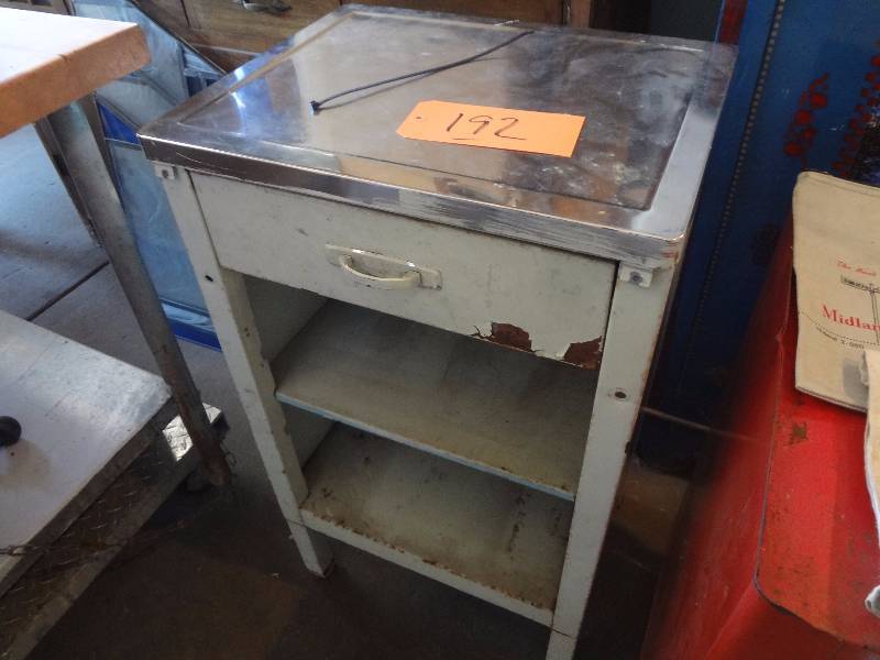 lot 192 image: Old Metal Stand