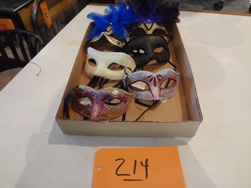 lot 214 image: Masks