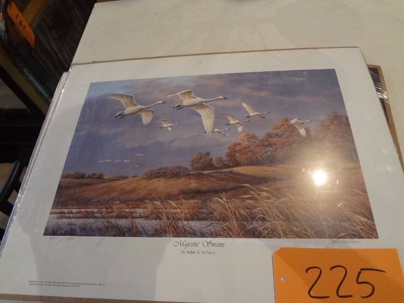 lot 225 image: Goose Prints