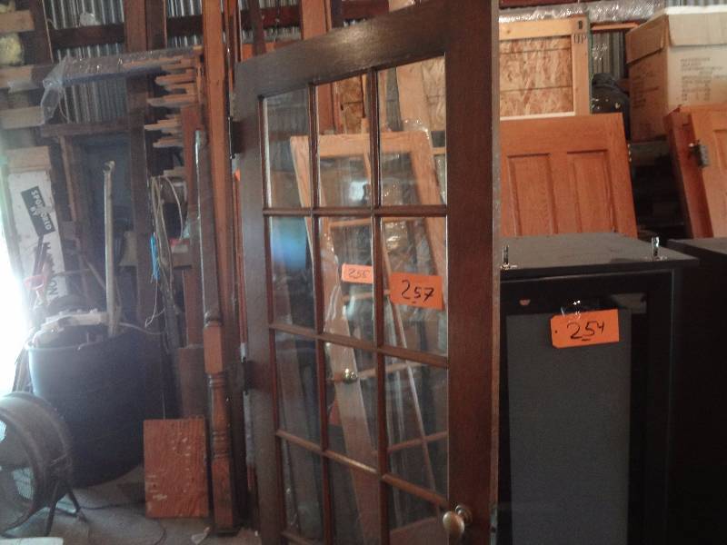 lot 257 image: Door, Glass