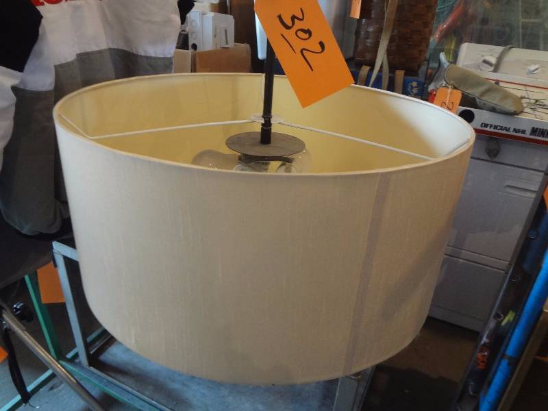 lot 302 image: Large Fabric Fixture