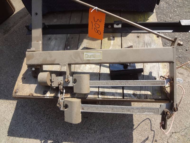 lot 308 image: Wall Mounted Scale