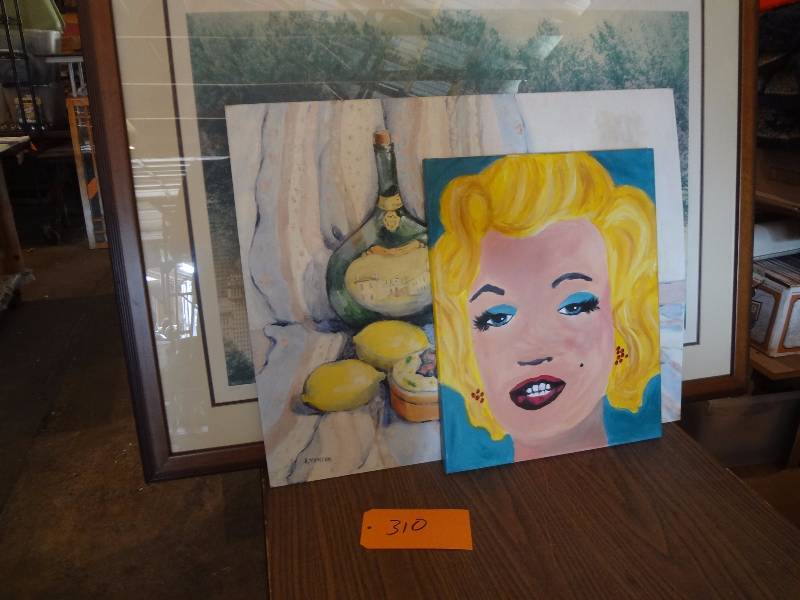lot 310 image: PaintingsPrint