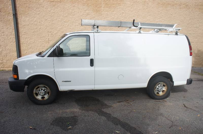 chevy express ladder rack