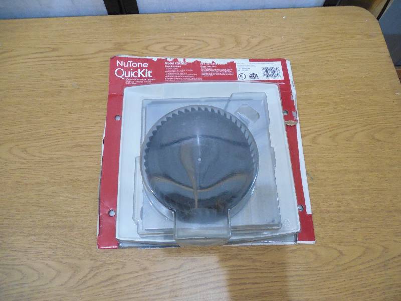 QuicKit 60 CFM 2.5 Sones Bath Fan Upgrade Kit