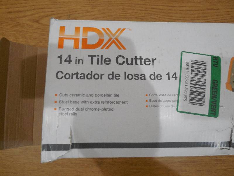 14 in. Rip Ceramic Tile Cutter