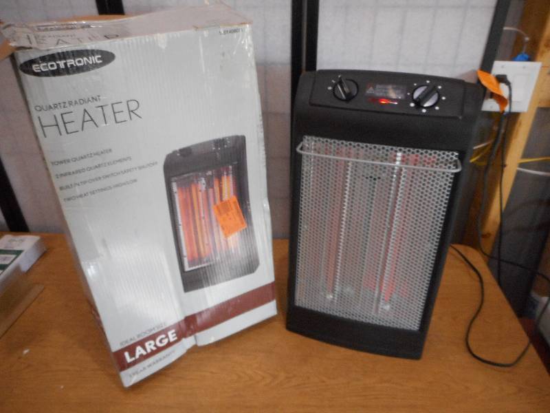 1500-Watt 2-Element Infrared Electric Portable Heater