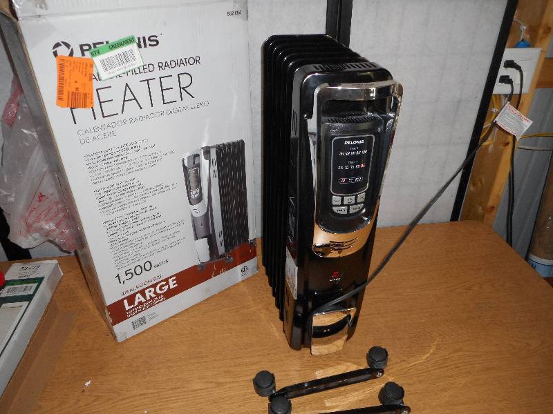 1500-Watt Digital Oil-Filled Radiant Portable Heater