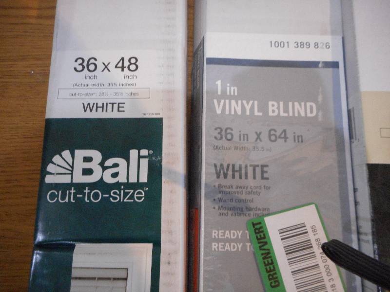 (5) 36 WINDOW BLIND LOT