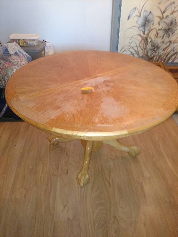 Oak Dining table, with leaf