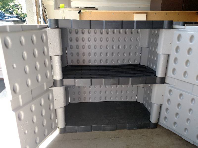 Garage Storage Container, stackable, Rubbermaid