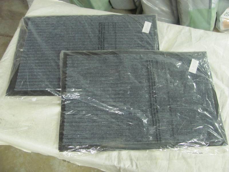 lot 98 image: Lot of 4 Brand New Heavy Duty All Weather Mats