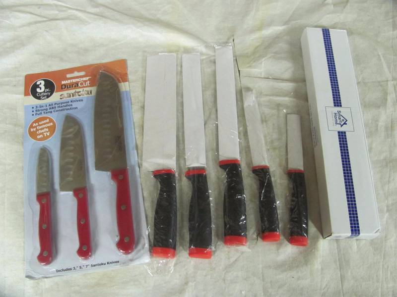 lot 153 image: Brand New Kitchen Knives Lot