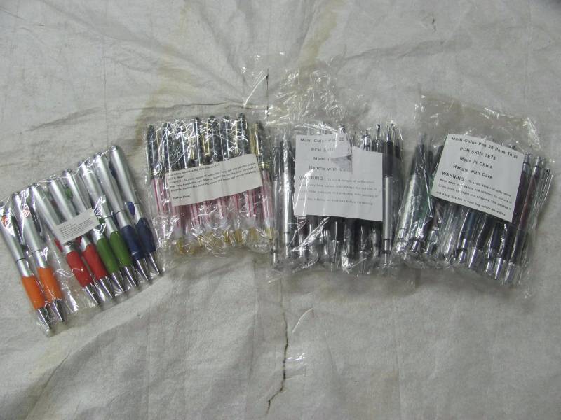 lot 280 image: Lot of 63 Brand New Ball Point Pens