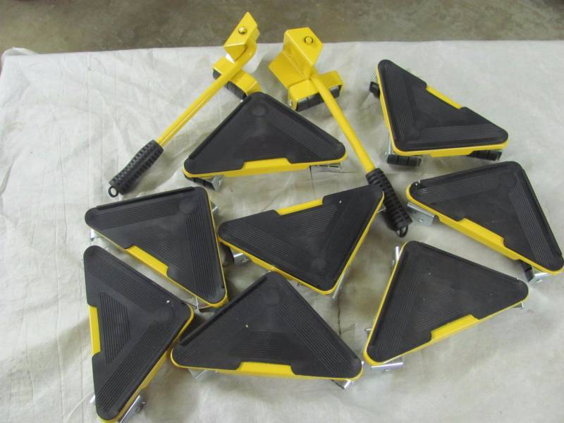 lot 299 image: Brand New Heavy Duty Caster Transporter Sets