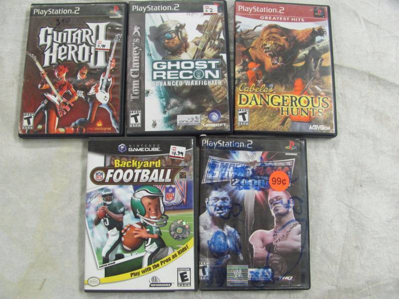 lot 353 image: Lot of PS2 & Gamecube Games