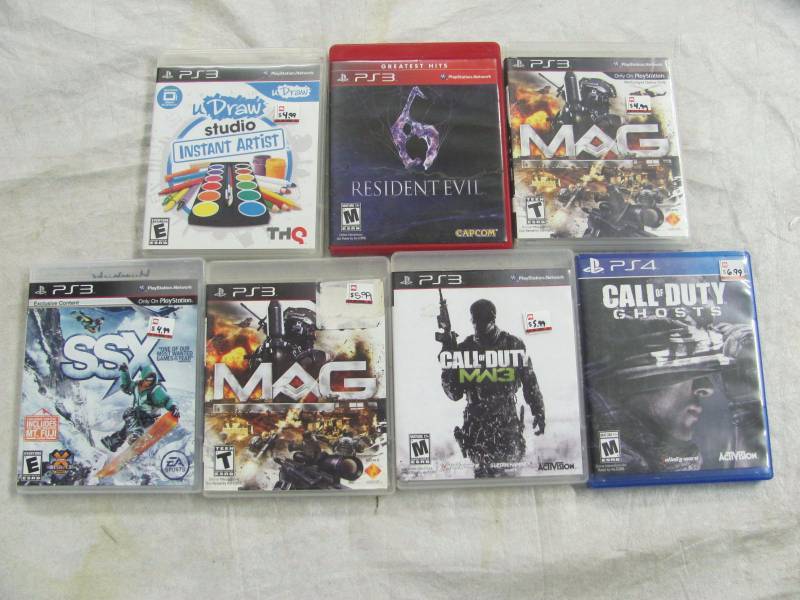 lot 355 image: Lot of PS3 & PS4 Games
