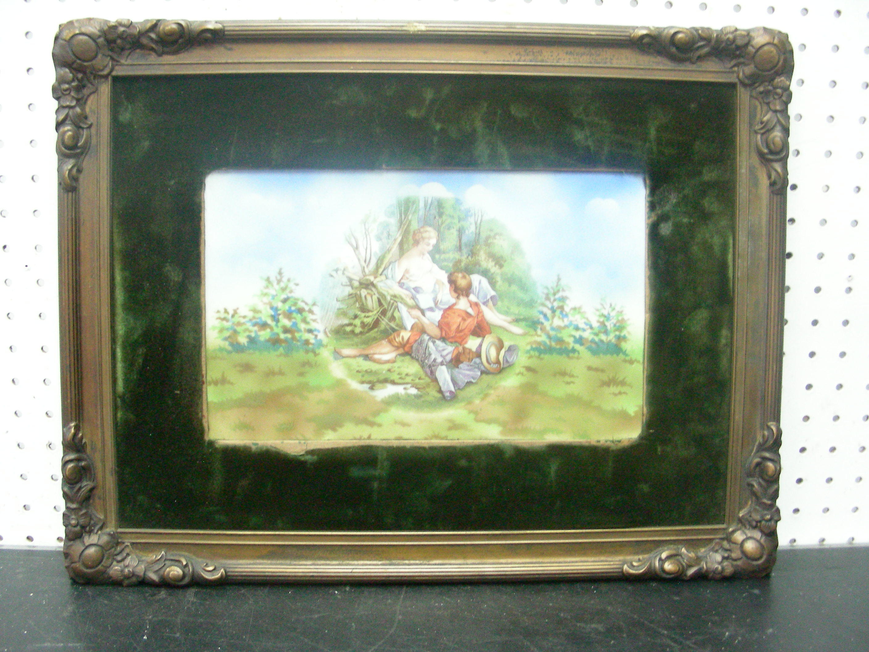 lot 13 image: Antique Porcelain Portrait Made in West Germany