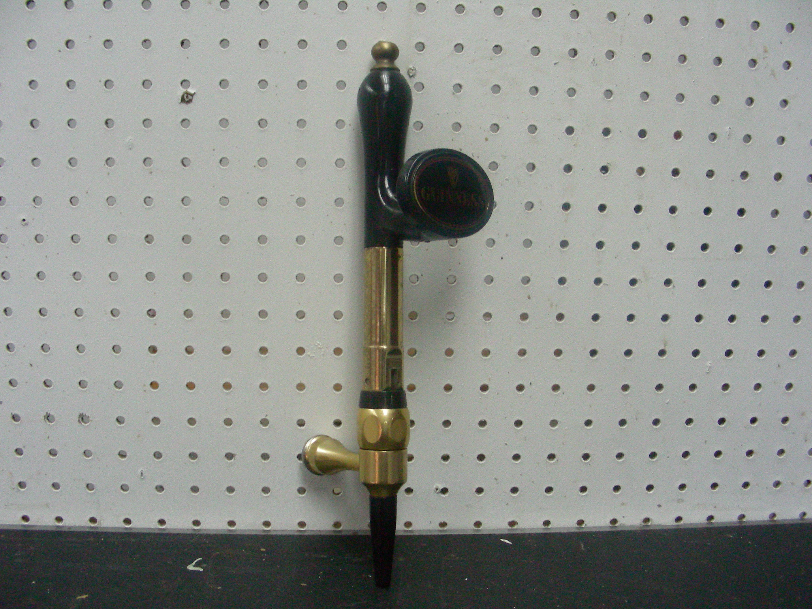 lot 24 image: Vintage Guinness WORKING Beer Tap Handle