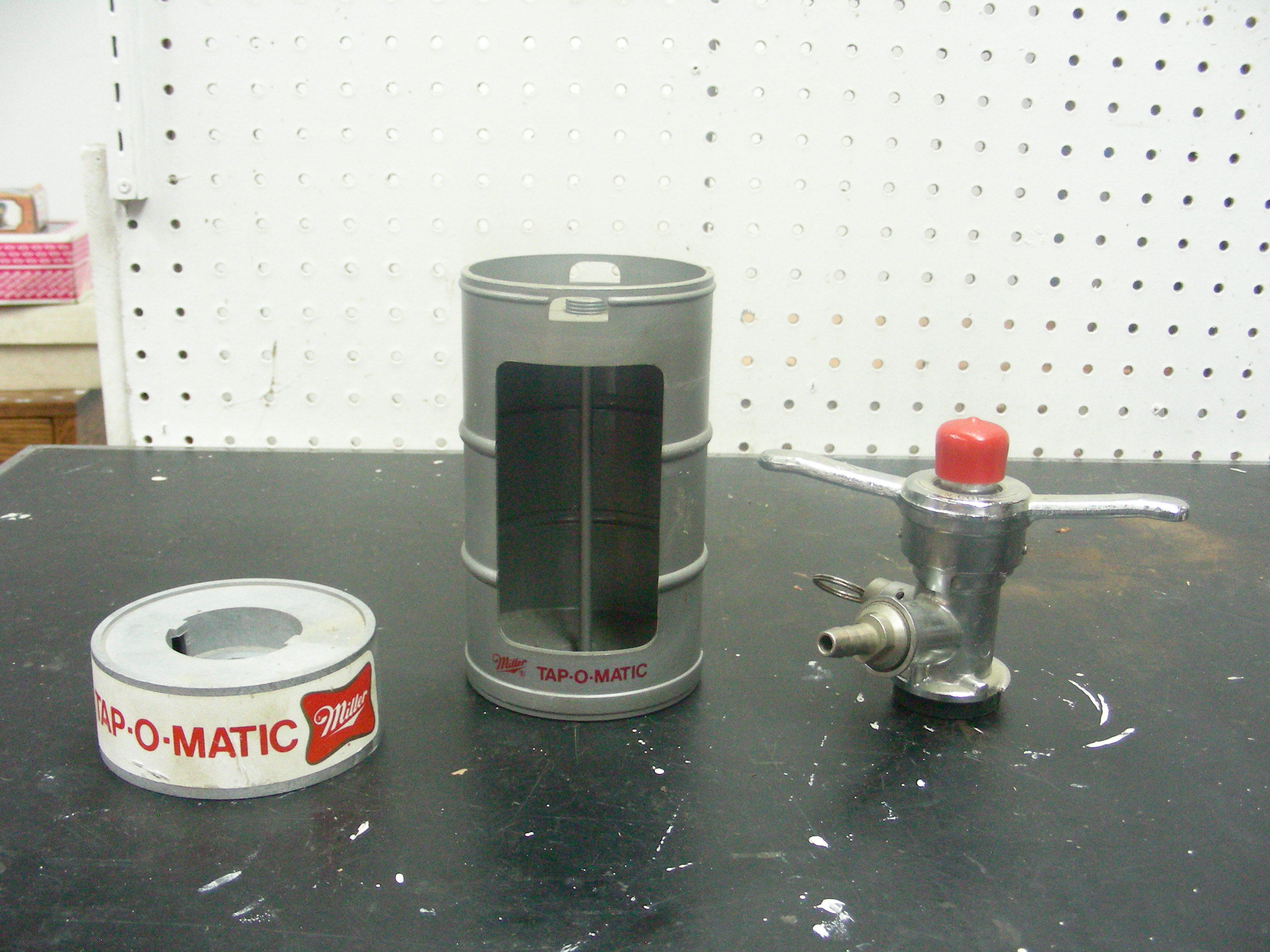 lot 39 image: Miller Keg Tapper, and Stand