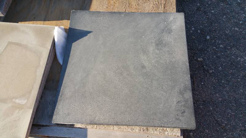 (1) Slate Gray 2 x 2 Polished Dyed Concrete Square