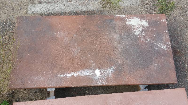 Handsome Dyed Concrete Polished Table Top