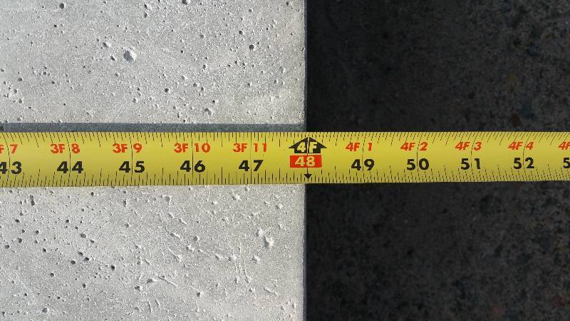 Dual Tone Dyed Polished Concrete Table Top