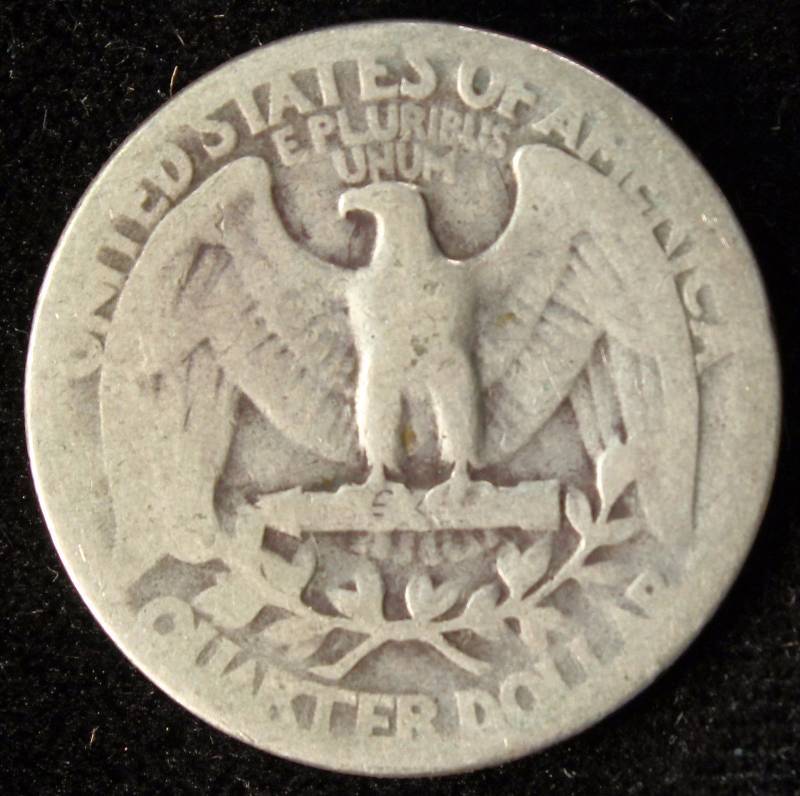 1936 WASHINGTON SILVER QUARTER