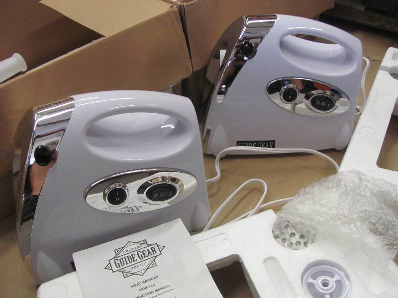 lot 52 image: Electric Meat Grinders