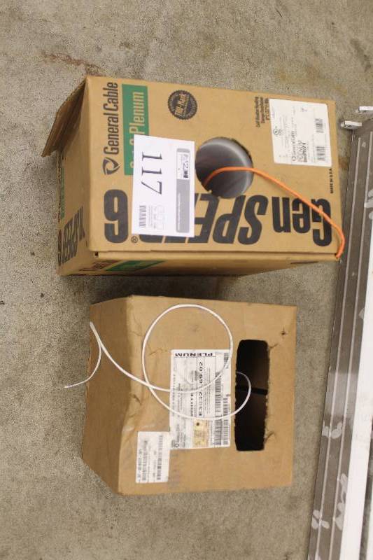 lot 117 image: Lot of wire