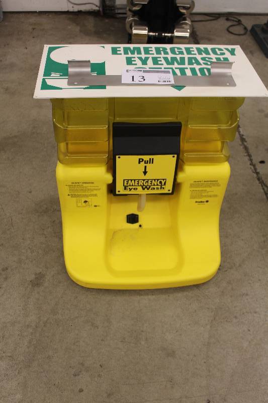lot 13 image: Emergency eyewash station