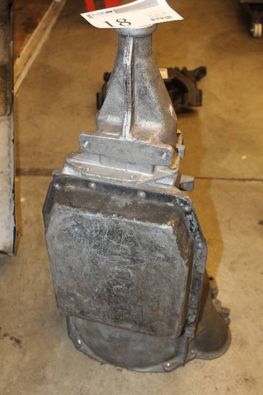 lot 18 image: Ford AOD mockup transmission housing