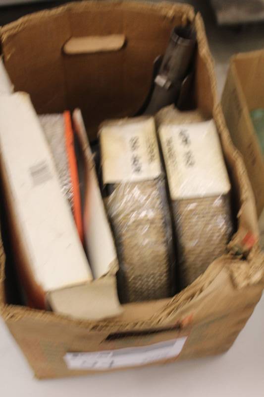 lot 94 image: Lot of air cleaners and miscellaneous parts