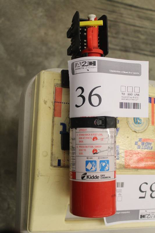 lot 36 image: Kidde Fire extinguisher